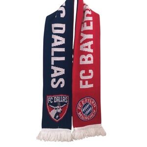 FC Dallas FC Bayern Soccer Scarf with Fringe